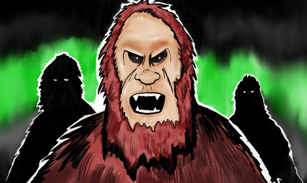 Bigfoot by Mark Scheetz from Paranormal Punchers